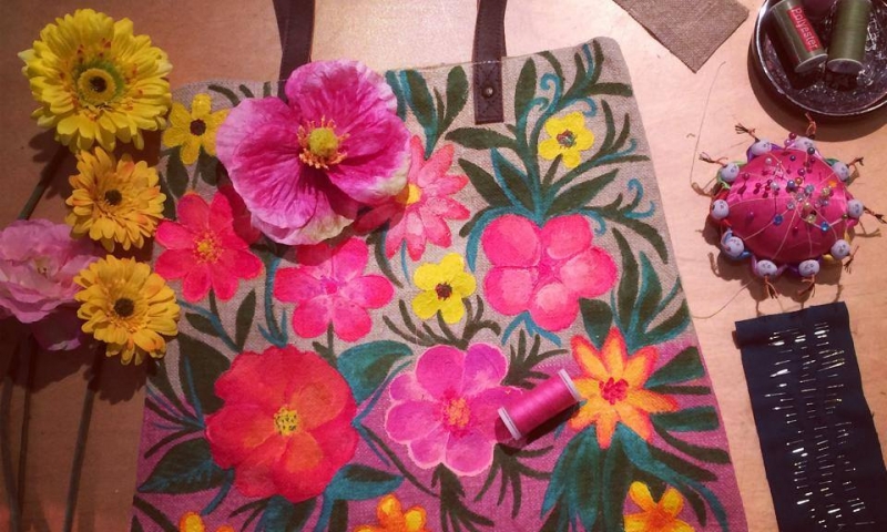 EAH! Flowers Paradise, Summer Flower bags 2014