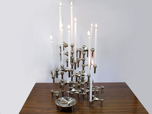 Atomic Mid Century Nagel Chain Candles