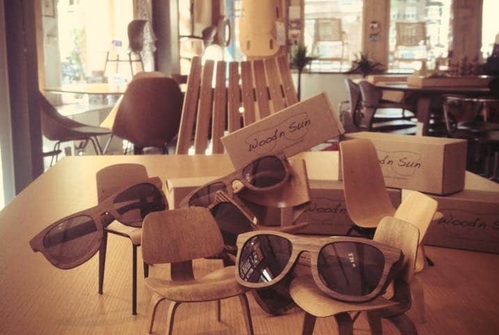 New Instore Wood’n sun sunglasses.