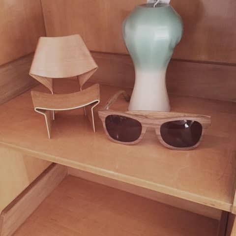 New Instore Wood’n sun sunglasses.