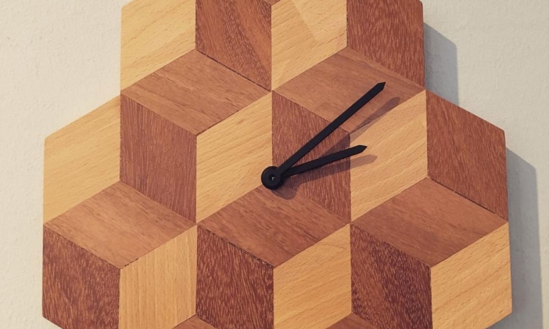 NEW! wooden design clocks!