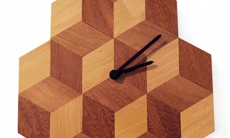 NEW! wooden design clocks!