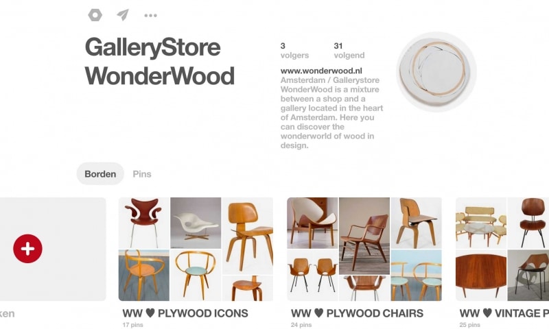 WonderWood Pinterest