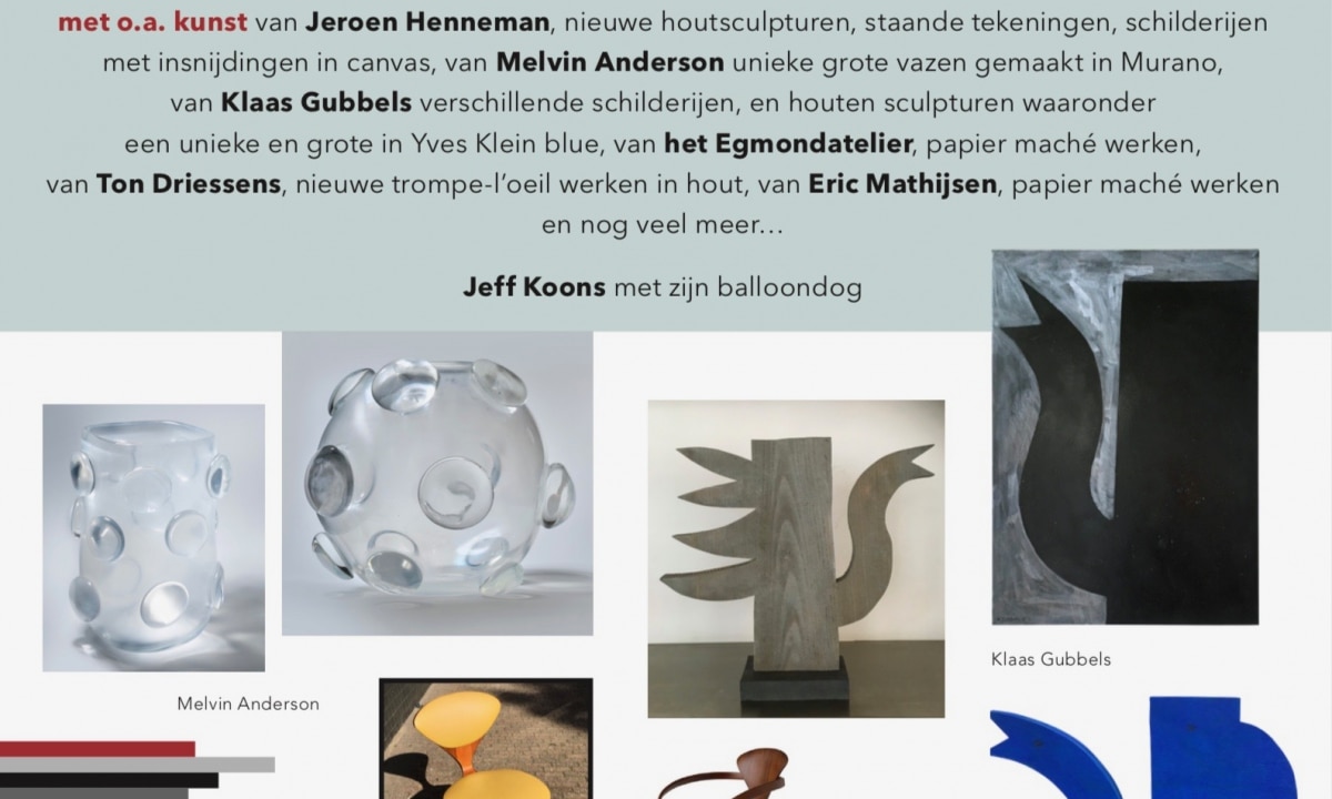 New work by Jeroen Henneman, Klaas Gubbels and more…